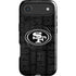 NFL San Franciso 49ers Black & White iPhone 17 Air Magsafe Impact Case