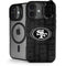 NFL San Franciso 49ers Black & White iPhone 17 Kickstand Case