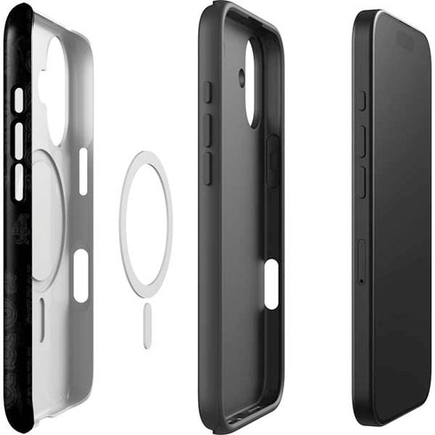 NFL San Franciso 49ers Black & White iPhone 17 Magsafe Impact Case