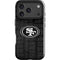 NFL San Franciso 49ers Black & White iPhone 17 Pro Impact Case