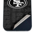 NFL San Franciso 49ers Black & White iPhone 17 Pro Max Skin