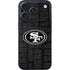 NFL San Franciso 49ers Black & White iPhone 17 Pro Skin