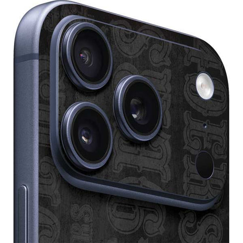 NFL San Franciso 49ers Black & White iPhone 17 Pro Skin