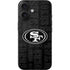 NFL San Franciso 49ers Black & White iPhone 17 Skin