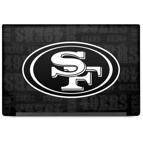 NFL San Franciso 49ers Black & White Dell Latitude Skin