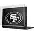 NFL San Franciso 49ers Black & White MacBook Pro 14in (2021-24) Case plus Skin
