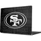 NFL San Franciso 49ers Black & White Apple MacBook Pro 14-inch Skin