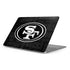 NFL San Franciso 49ers Black & White Apple MacBook Pro 16-inch Skin