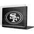 NFL San Franciso 49ers Black & White MacBook Cases