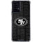 NFL San Franciso 49ers Black & White Moto G Power 5G (2024) Clear Case