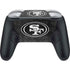 NFL San Franciso 49ers Black & White Nintendo Switch 2 (2025) Pro Controller Skin