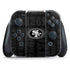 NFL San Franciso 49ers Black & White Nintendo Skins