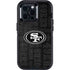 NFL San Franciso 49ers Black & White Otterbox Defender iPhone Skin