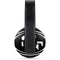 NFL San Franciso 49ers Black & White PlayStation 4 Gold Wireless Headset Skin