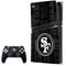 NFL San Franciso 49ers Black & White PS5 Pro Bundle Skin
