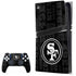 NFL San Franciso 49ers Black & White PS5 Pro Bundle Skin
