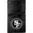 NFL San Franciso 49ers Black & White PS5 Pro Console Skin
