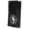 NFL San Franciso 49ers Black & White PS5 Slim Digital Edition Console Skin