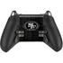 NFL San Franciso 49ers Black & White Xbox Elite Wireless Controller Series 2 Skin