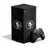 NFL San Franciso 49ers Black & White XBox Series X Digital Edition Bundle Skin