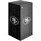 NFL San Franciso 49ers Black & White XBox Series X Digital Edition Console Skin