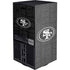 NFL San Franciso 49ers Black & White XBox Series X Digital Edition Console Skin