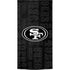 NFL San Franciso 49ers Black & White XBox Series X Digital Edition Console Skin