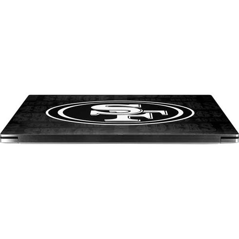 NFL San Franciso 49ers Black & White Dell XPS Skin
