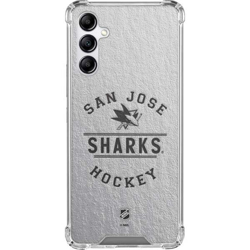 NHL San Jose Sharks Black Text Gabb Phone 4 Clear Case