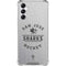 NHL San Jose Sharks Black Text Gabb Phone 4 Clear Case