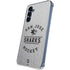 NHL San Jose Sharks Black Text Galaxy A55 5G Clear Case