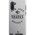 NHL San Jose Sharks Black Text Galaxy Cases