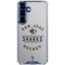 NHL San Jose Sharks Black Text Galaxy S25 Plus Clear Case