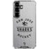 NHL San Jose Sharks Black Text Galaxy S26 Clear Case