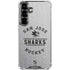 NHL San Jose Sharks Black Text Galaxy S26 Plus Clear Case