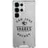 NHL San Jose Sharks Black Text Galaxy S26 Ultra Clear Case