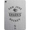 NHL San Jose Sharks Black Text Apple iPad Air Skin