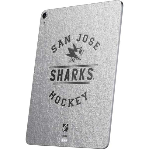 NHL San Jose Sharks Black Text Apple iPad Air Skin