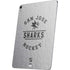 NHL San Jose Sharks Black Text Apple iPad Air Skin