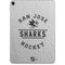 NHL San Jose Sharks Black Text Apple iPad Pro Skin