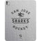 NHL San Jose Sharks Black Text iPad Pro 13in M4 (2024) Skin
