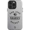 NHL San Jose Sharks Black Text iPhone 15 Pro Impact Case