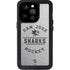 NHL San Jose Sharks Black Text iPhone 15 Pro Waterproof Case
