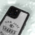 NHL San Jose Sharks Black Text iPhone 15 Pro Waterproof Case