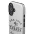 NHL San Jose Sharks Black Text iPhone 16 Impact Case