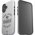 NHL San Jose Sharks Black Text iPhone 16 Plus Impact Case
