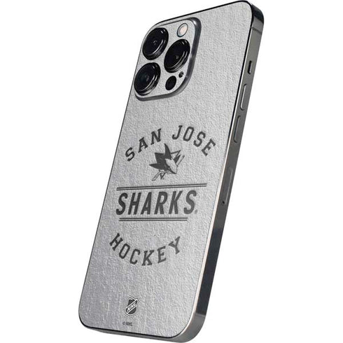 NHL San Jose Sharks Black Text iPhone 16 Pro Max Skin