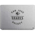 NHL San Jose Sharks Black Text Apple MacBook Air Skin