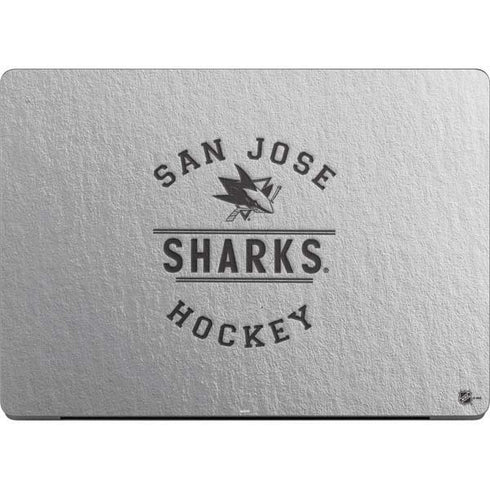NHL San Jose Sharks Black Text Apple MacBook Pro 14-inch Skin