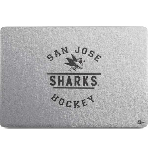 NHL San Jose Sharks Black Text MacBook Skins